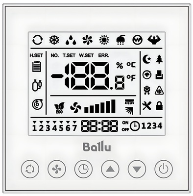 Кондиционер канальный инвертор. типа Ballu Universal 2 DC R410a BLCI_D-60HN1_24Y