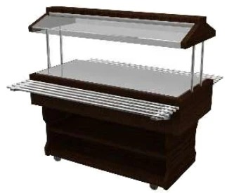Салат-бар нейтральный Gastrolux ПН-127/W Woodline