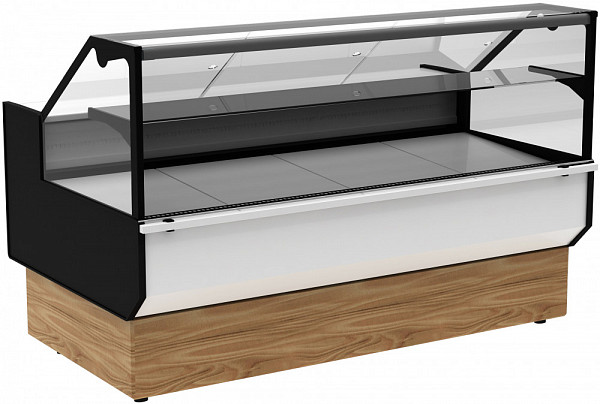 Морозильная витрина Полюс GC95 SL 1,8-1 KombiLux / INOX (ВХСн-1,8 Carboma GC95)