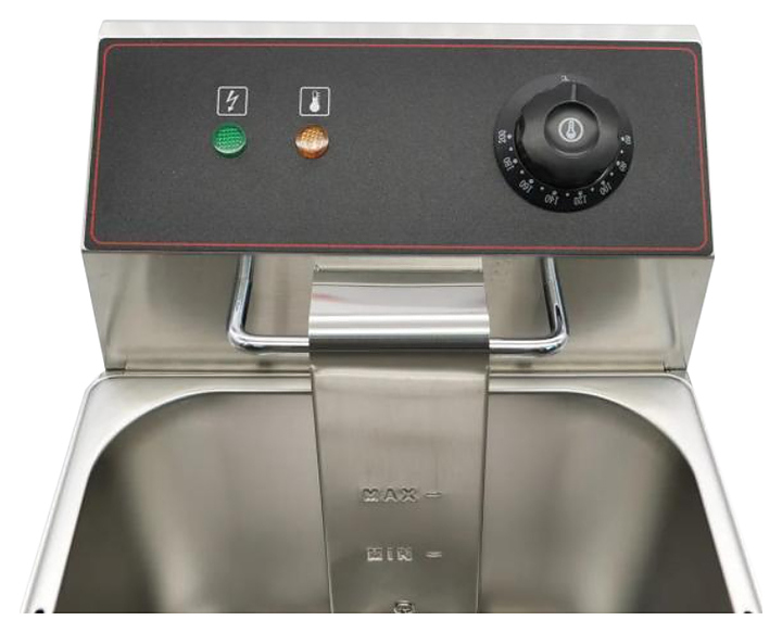 Фритюрница AIRHOT EF8T (с краном)