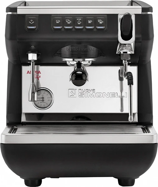 Рожковая кофемашина Nuova Simonelli Appia Life 1Gr V (220V) (черная) (167516)