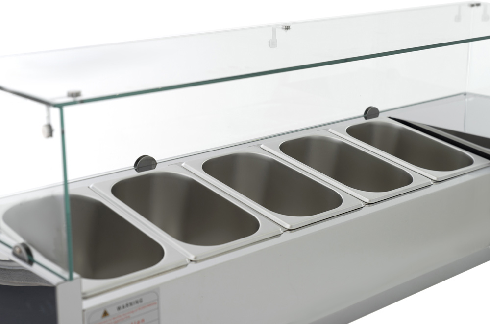 Холодильная витрина для ингредиентов Foodatlas RT-1200/330