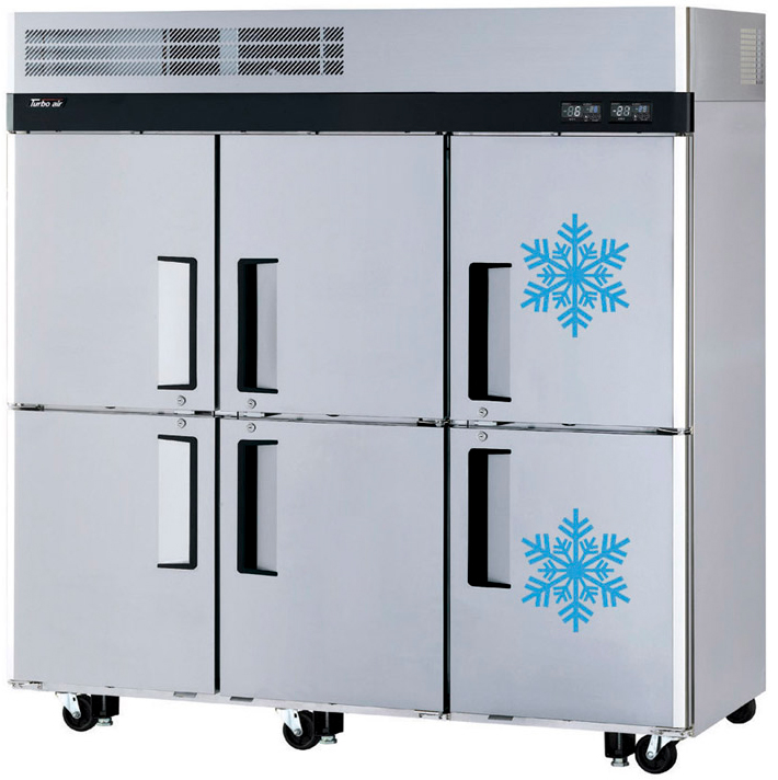 Комбинированный шкаф Turbo Air KRF65-6