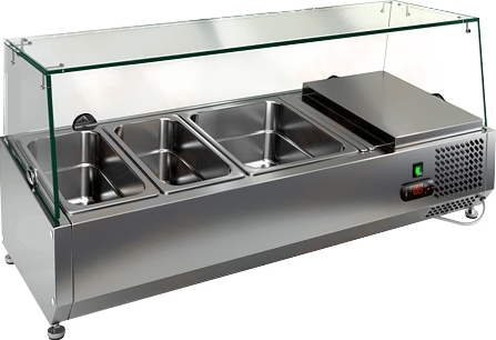 Холодильная витрина для ингредиентов Hicold VRX 1200