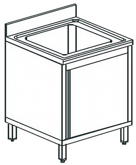Ванна моечная Apach Chef Line LS76-54HD