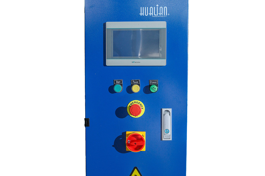 Паллетоупаковщик Hualian Machinery HL-1650F с E-платформой Про (с моторизированной кареткой с престрейчем)