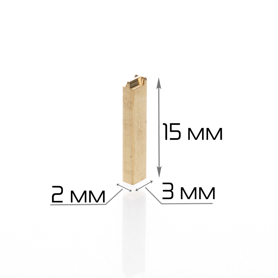 Комплект литер Hualian Machinery для HP-241G, DY-8 (2*3*15 мм) (00000000406)