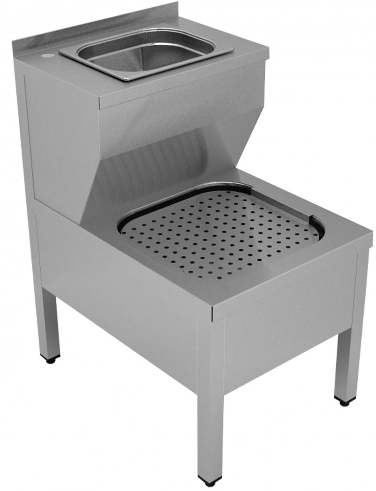 Ванна моповая с рукомойником Gastrolux ВМ1/РН-057/S