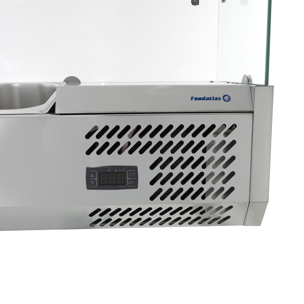 Холодильная витрина для ингредиентов Foodatlas RT-1200/330
