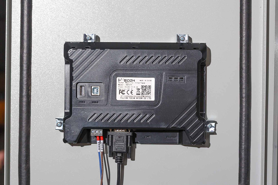 Паллетоупаковщик Hualian Machinery HL-1650E Эко с механическим натяжением