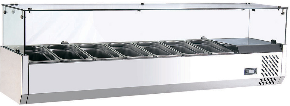 Холодильная витрина для ингредиентов Foodatlas RT-1500/380