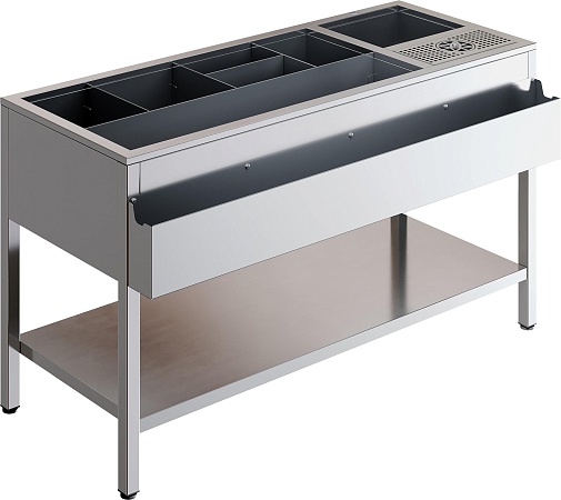 Барная станция Restoinox БСНМО-15/7-ПК