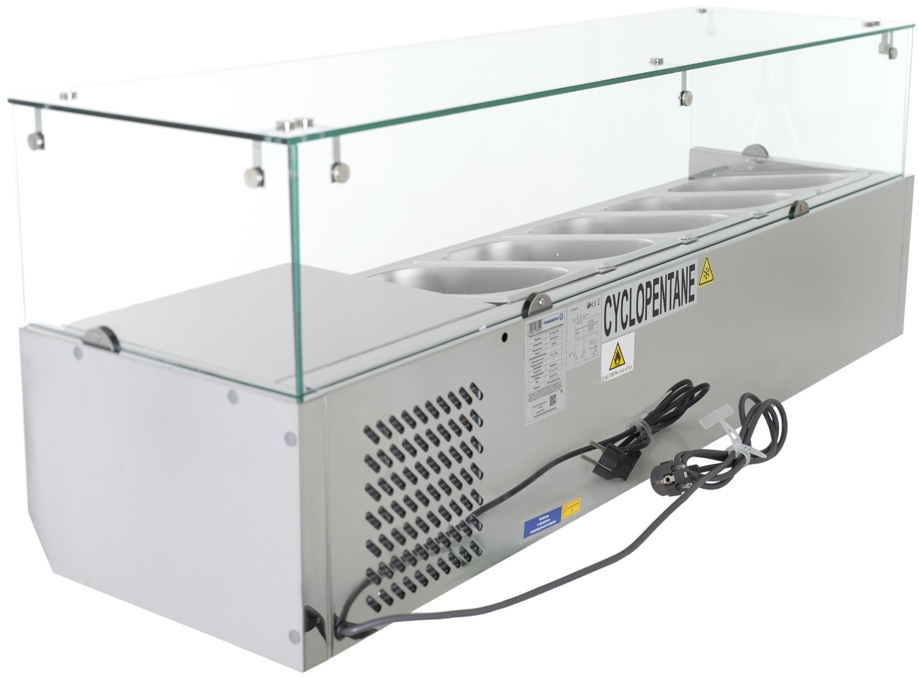 Холодильная витрина для ингредиентов Foodatlas RT-1200/330