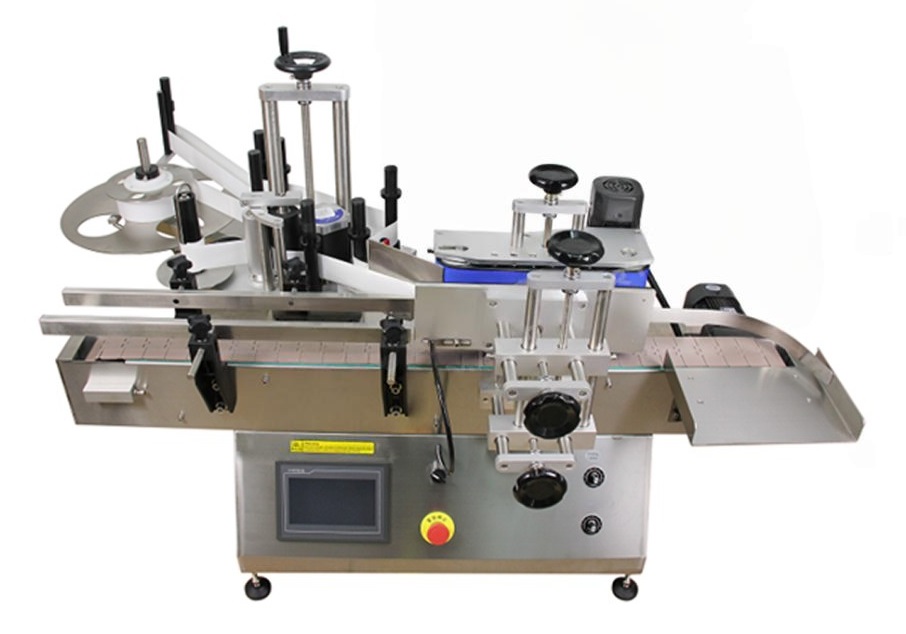 Автоматический этикетировщик для круглой тары Hualian Machinery HLMT-130