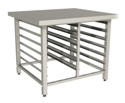 Подставка под конвекционные печи Restoinox ППКР-2-86/77