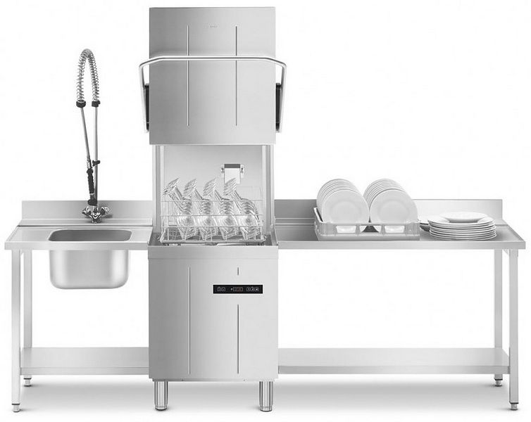 Купольная посудомоечная машина Smeg SPH505SL