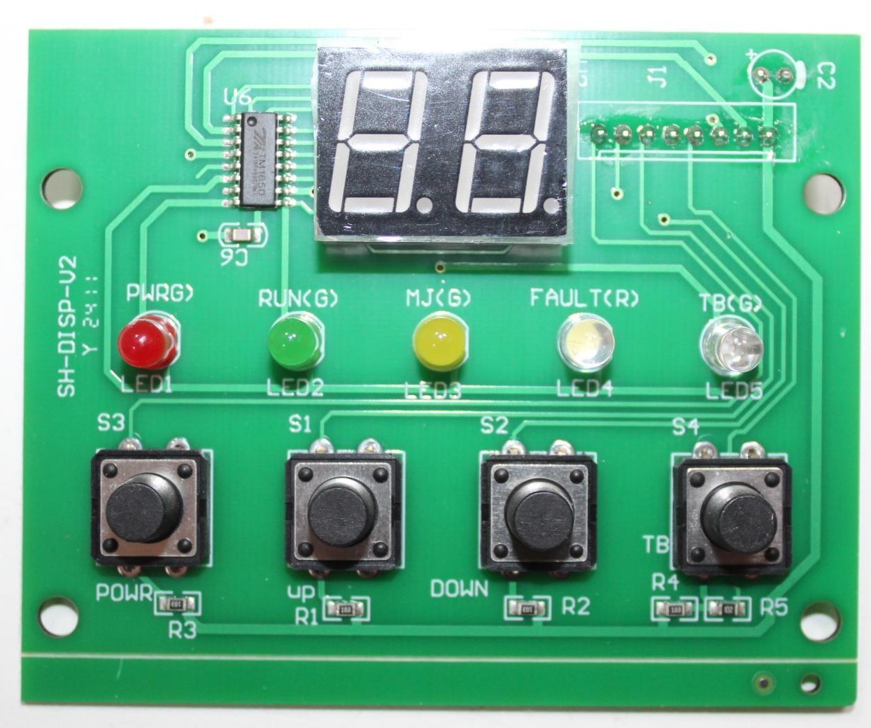 Плата индикации Cooleq для BF-30B/50B/80B 3