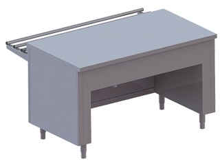 Прилавок неохлаждаемый Apach Chef Line LUN812A