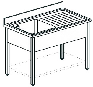Ванна моечная Apach Chef Line LS157-65RW