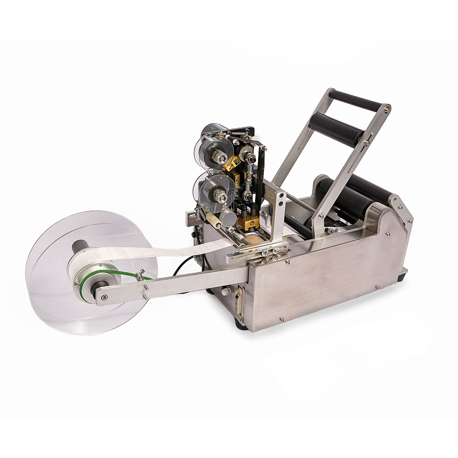 Полуавтоматический отделитель этикеток Hualian Machinery HL-50 c датером