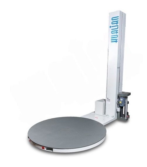 Паллетоупаковщик Hualian Machinery HL-1500 Эко с моторизированной кареткой с престрейчем