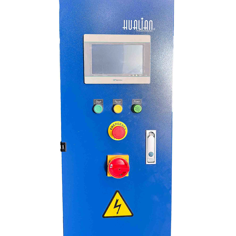 Паллетоупаковщик Hualian Machinery HL-1500 Про (с моторизированной кареткой с престрейчем)