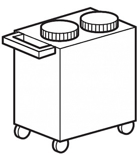 Диспенсер для тарелок Apach Chef Line LDH8380
