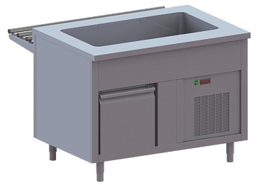 Ванна охлаждаемая Apach Chef Line LWR8S15RC
