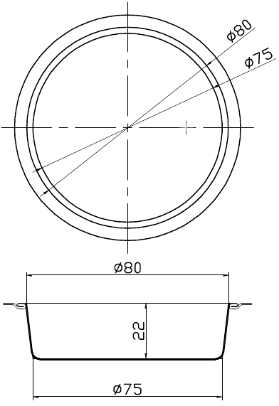 Лист для маффинов Gastromix 600X400X32